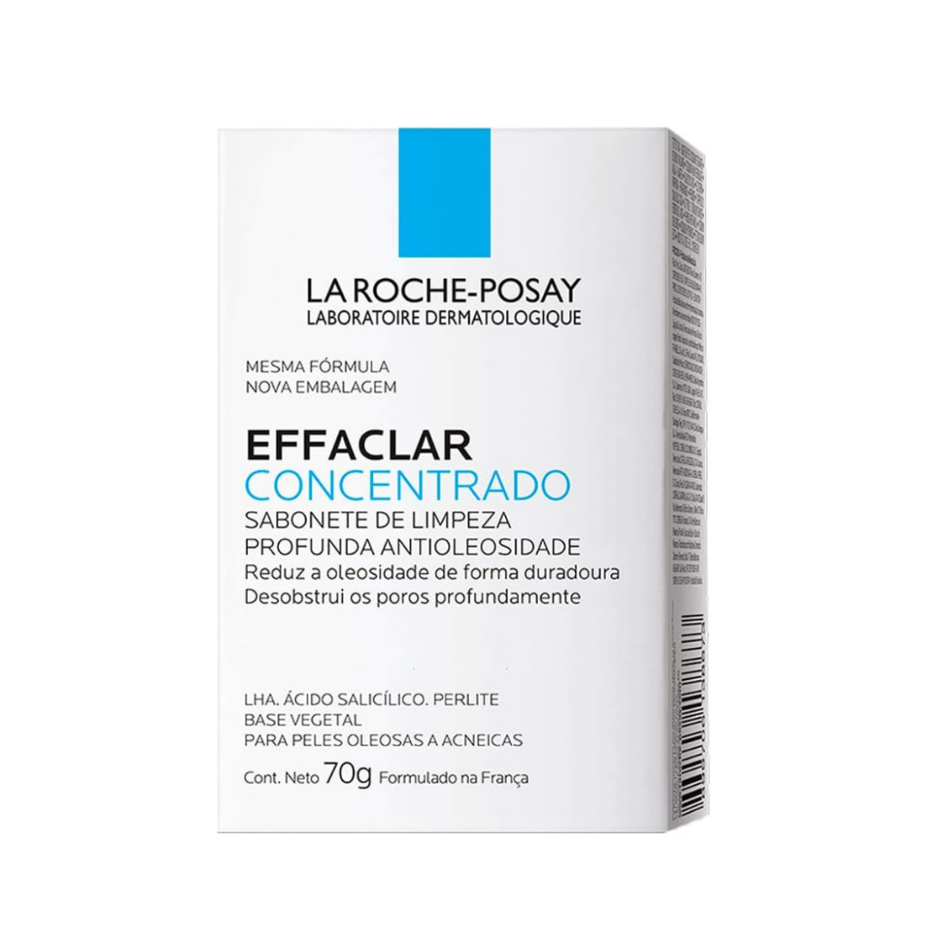 Sabonete Em Barra La Roche-Posay Effaclar Concentrado Com 70g em Oferta na Shopee