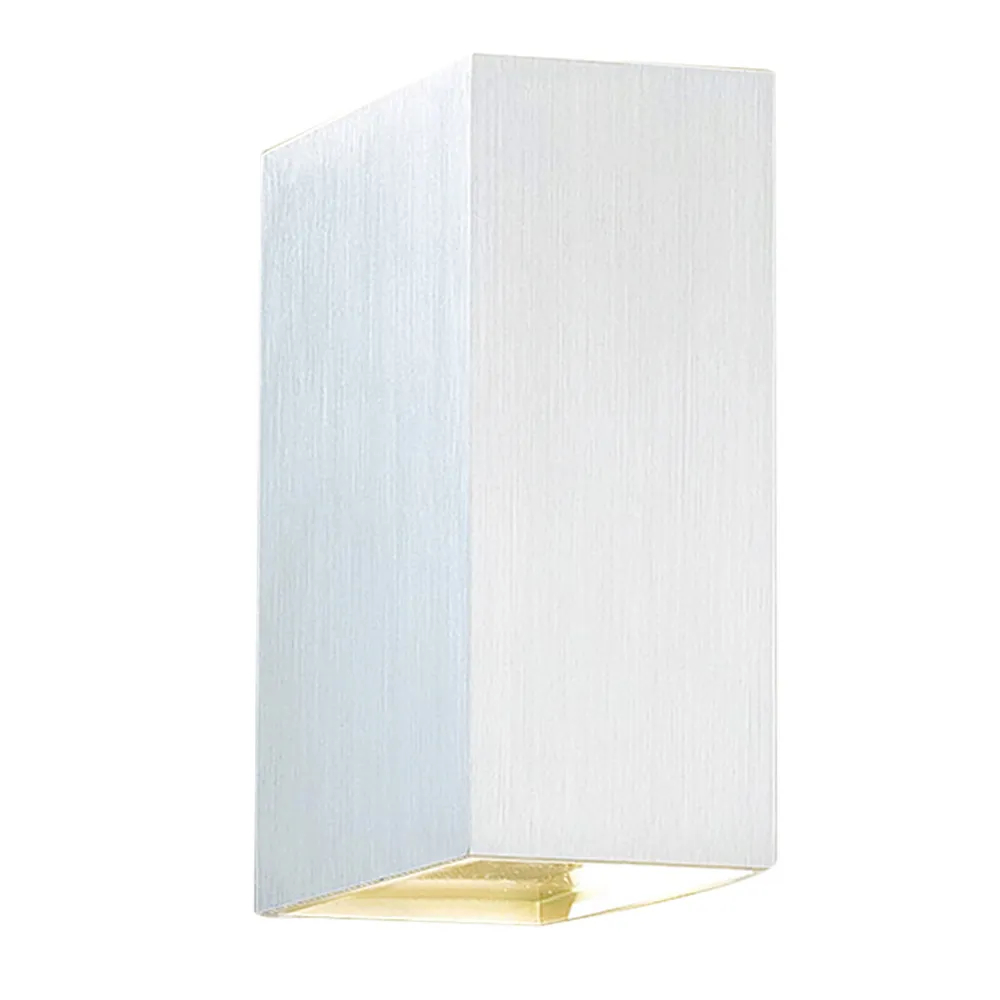 Arandela Brick 5cm X 10cm X 12.5cm 1xg9 127v / 220v Branca - Bella Iluminação