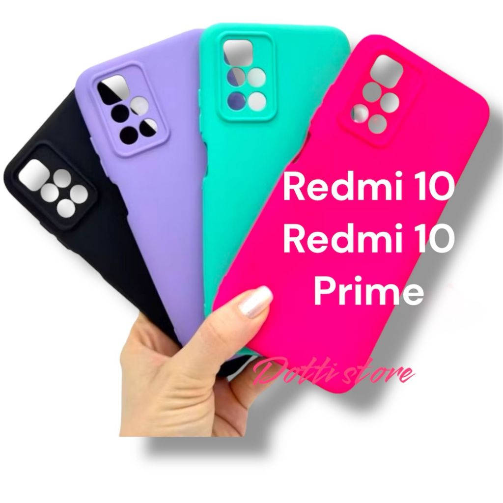 Capa Capinha Silicone Para Xiaomi Redmi 10 / Redmi 10 Prime em Oferta na Shopee