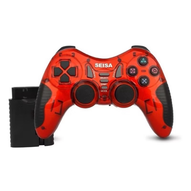 “Controle Sem Fio com Receptor USB – Para Ps2 ps3 e Smart TV, Plug & Play”