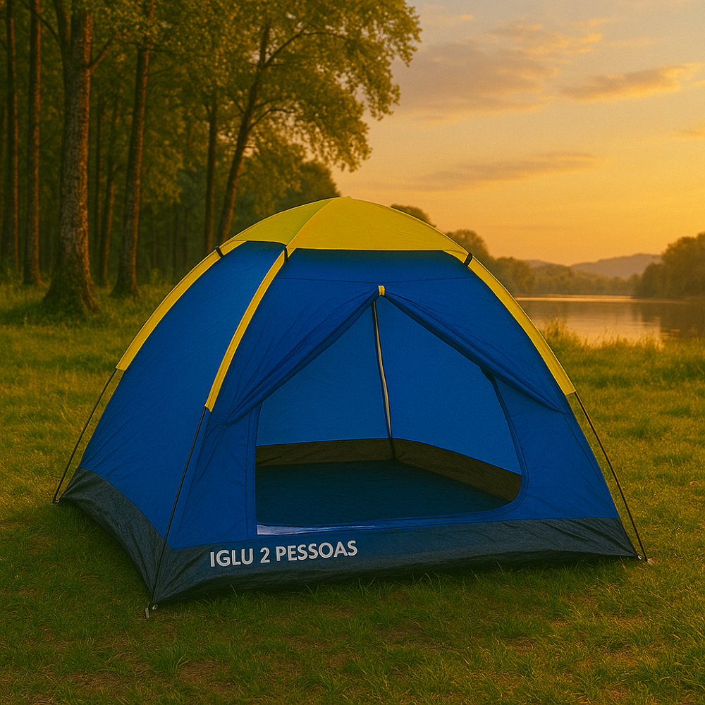 Barraca de Camping 2 Pessoas Mor Iglu Life Acampamento em Oferta na Shopee