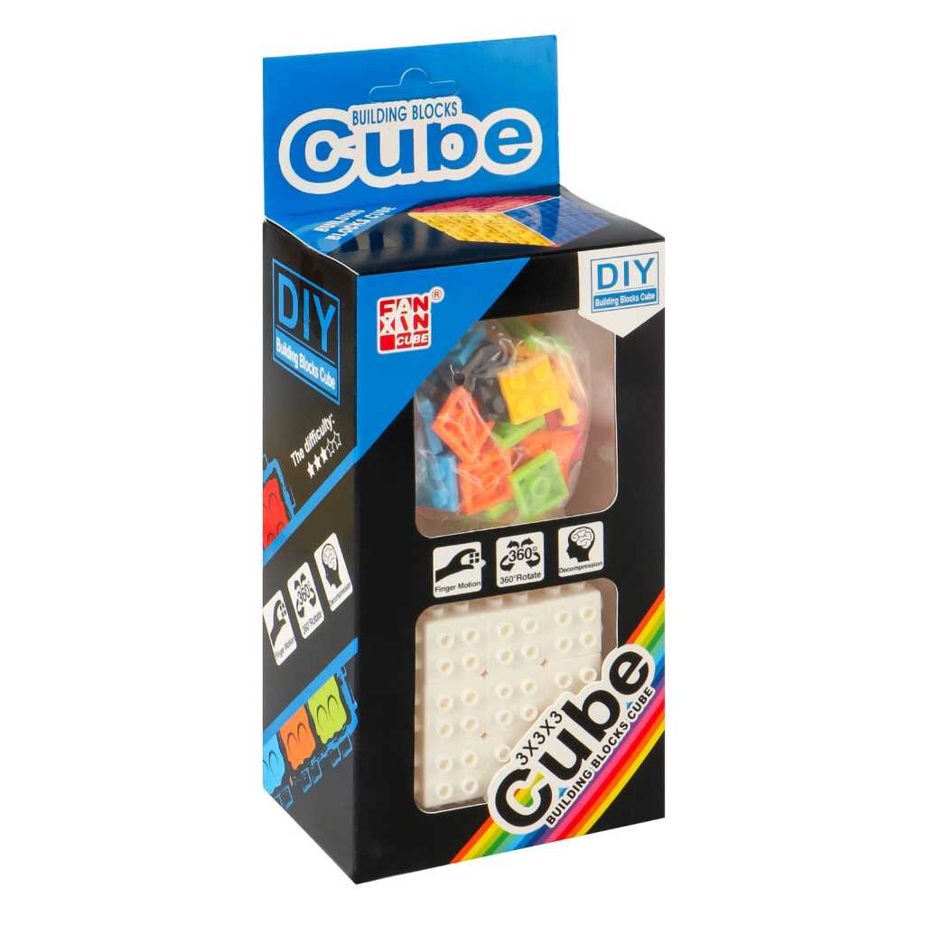 Speed Cube 3x3 Building Brick Blocks Cube Magic Cube