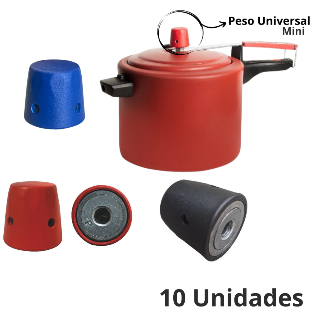 Kit 10 Peso Mini Universal Panela De Pressão
