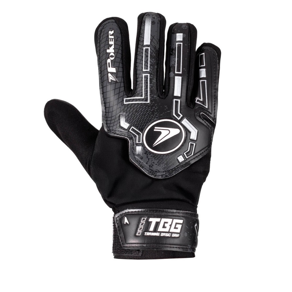 Luva de Goleiro Poker Campo Training Basic Adulto Lançamento Resistente Macia e Super Confortável em Oferta na Shopee