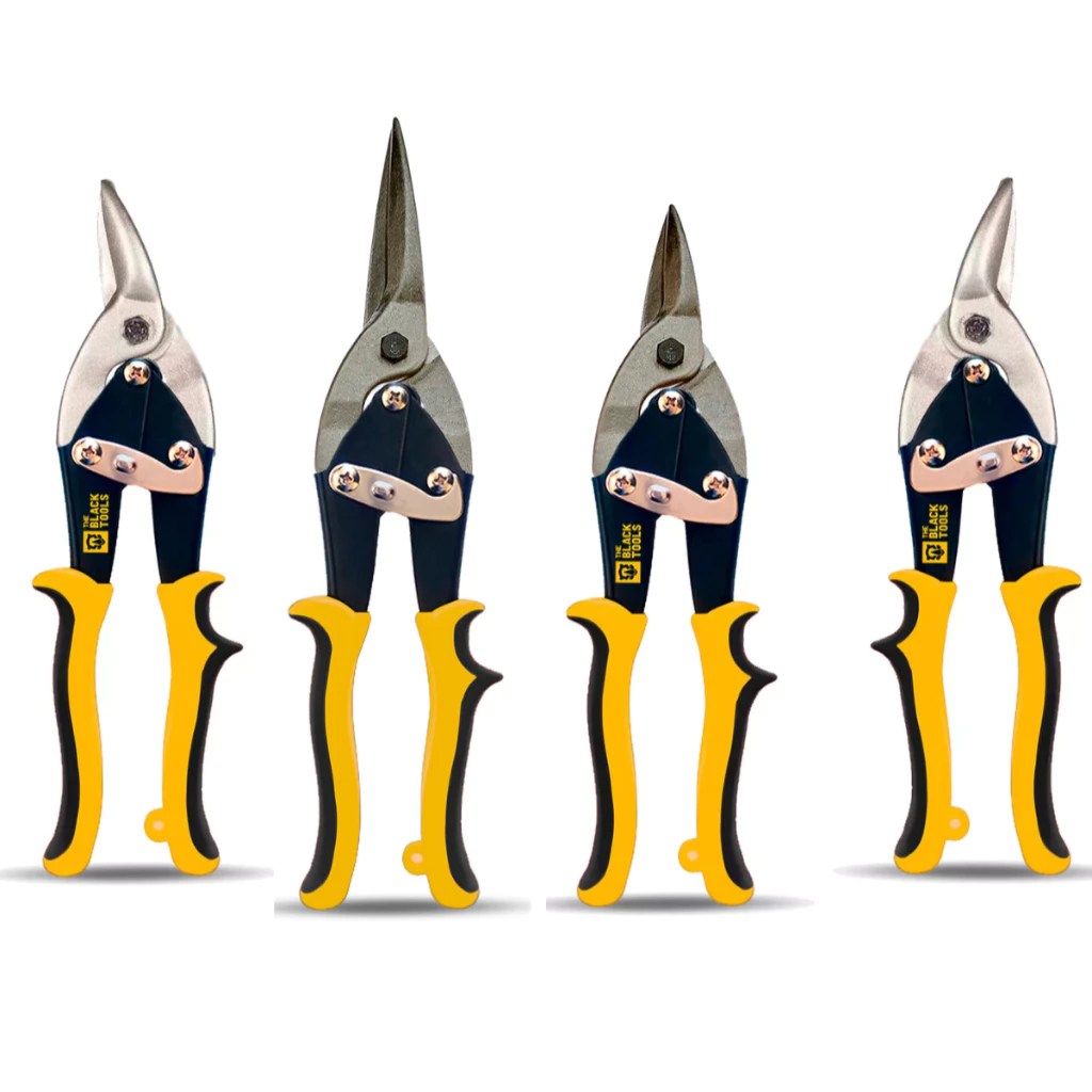 Tesoura Para Corte Chapa Calhas Direito, Esquerdo, Reta, Reta Longa The Black Tools em Oferta na Shopee