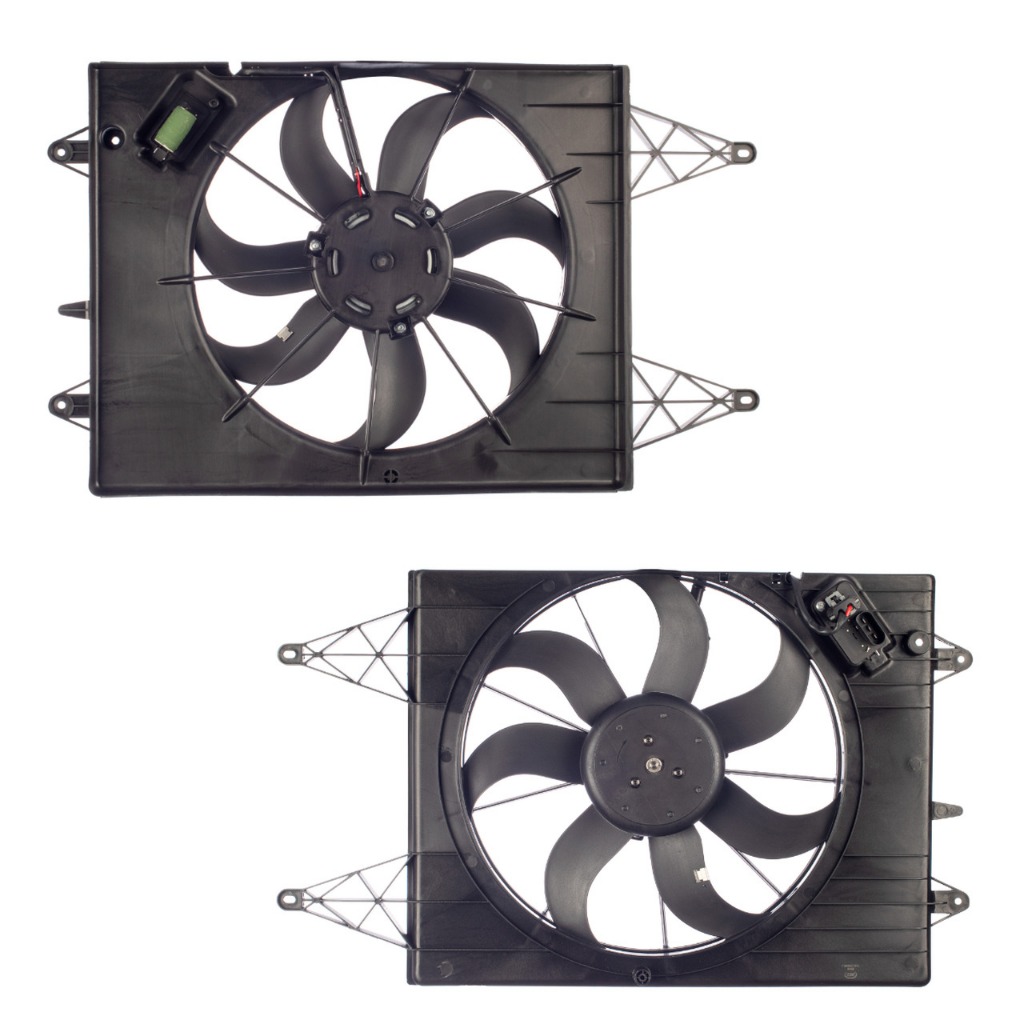 ELETROVENTILADOR/VENTOINHA VW GOL SAVEIRO VOYAGE G5/G6 FOX — imagem 2 de 2
