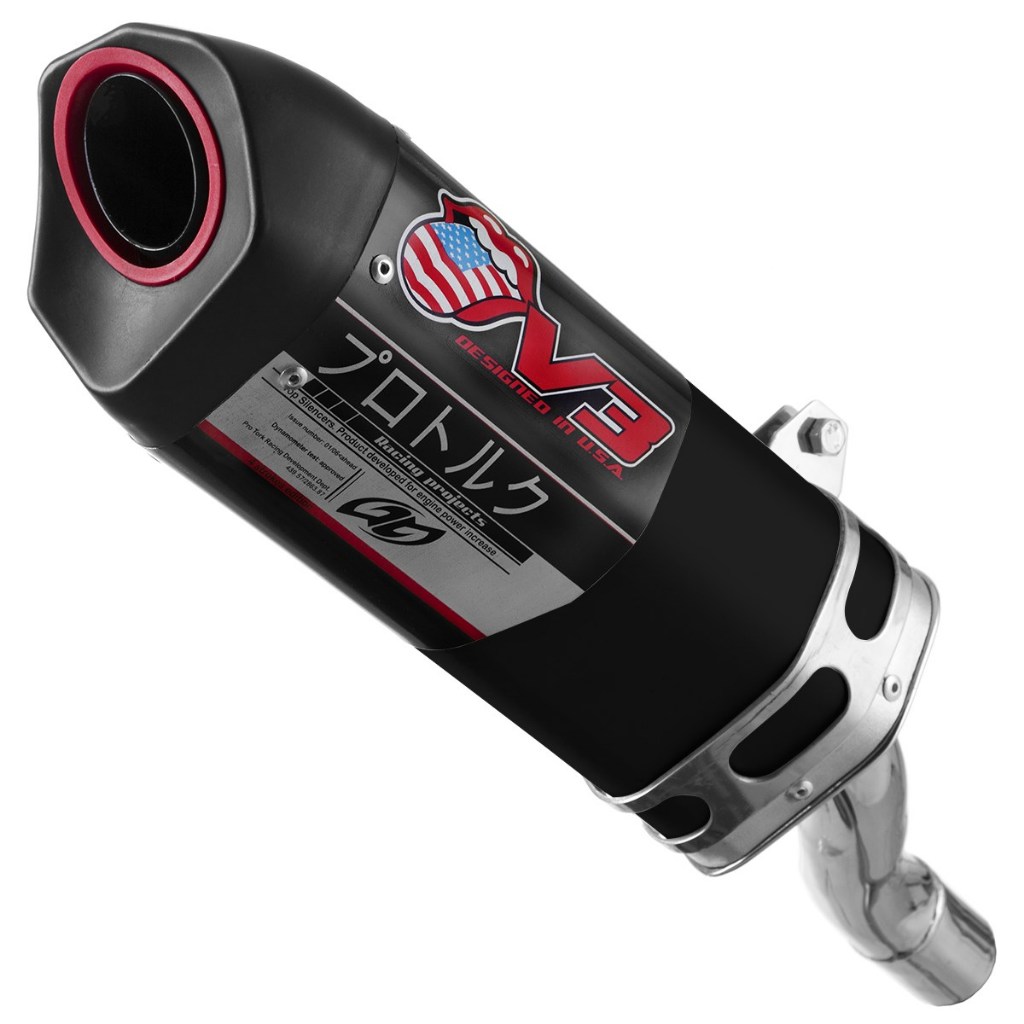 Ponteira Escape Escapamento Pro Tork V3 Para Moto Cb 250 Twister 2015 2016 2017 2018 em Oferta na Shopee