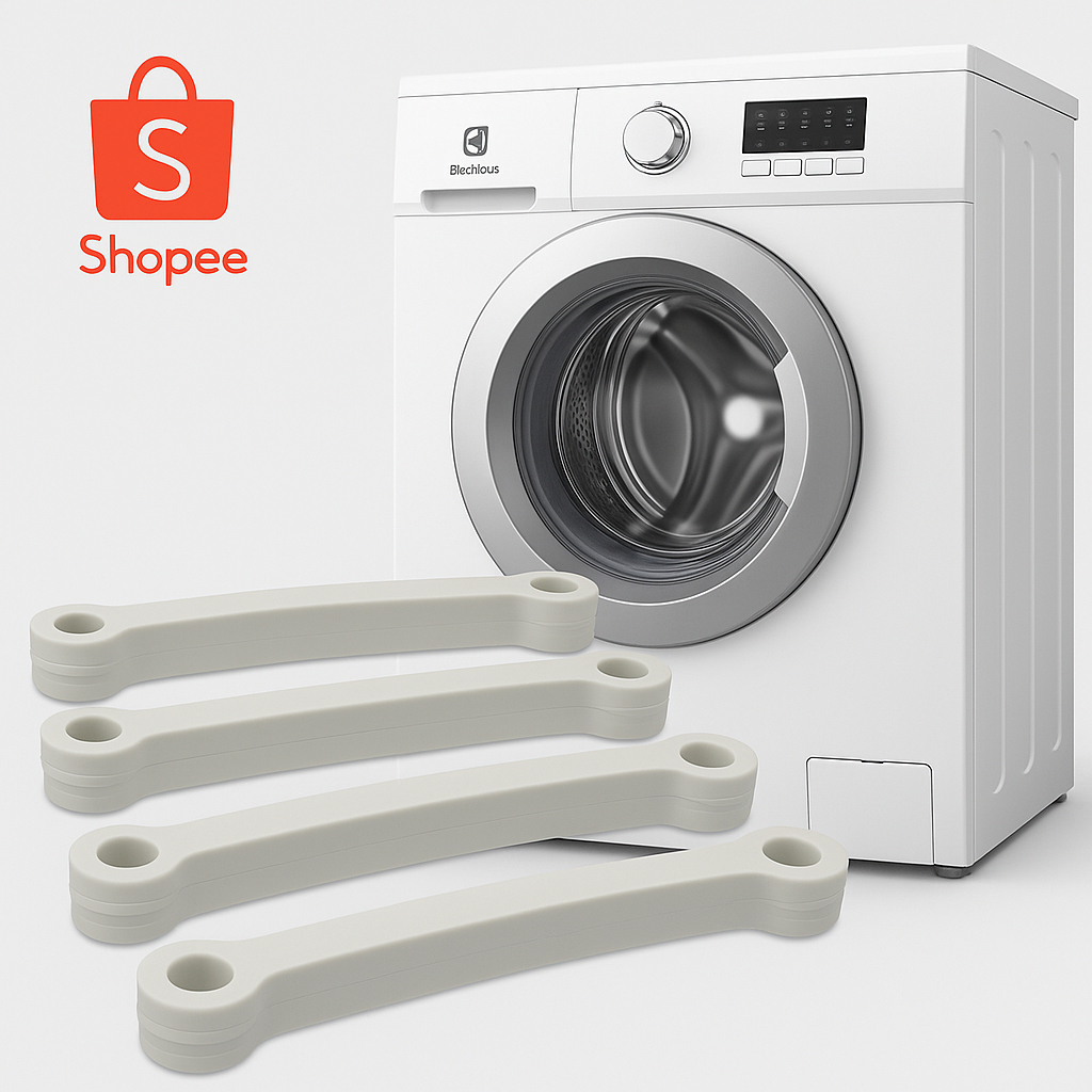 Tirante Amortecedor Suspensão Lavadora Electrolux  11kg a 16kg - Kit 4 Peças (RECOMENDADO)