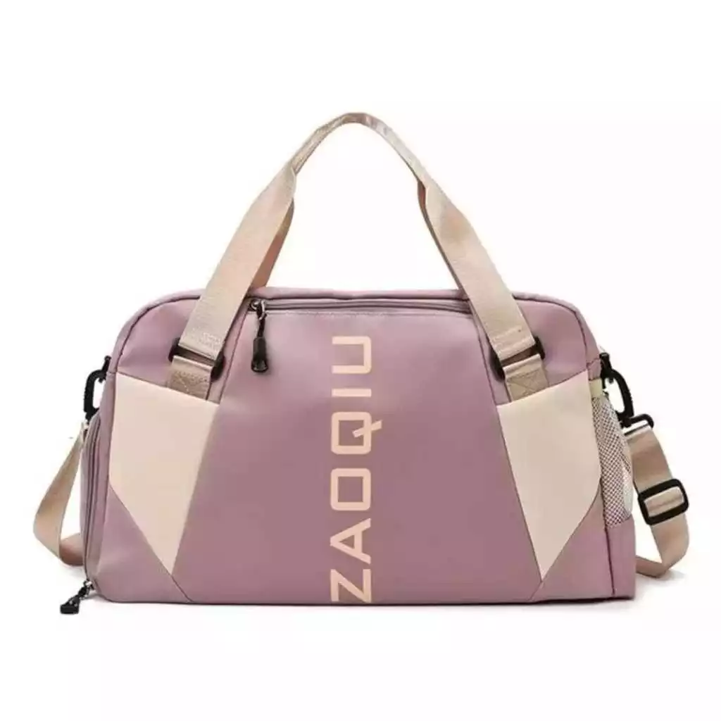 Mala Esportiva Header Bolsa Feminina e Masculina Organizadora Passeio Viagens Desenho Do Tecido Liso