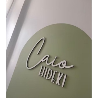 NOMES EM MDF 3MM Personalizado Colorido e Cru em Oferta na Shopee