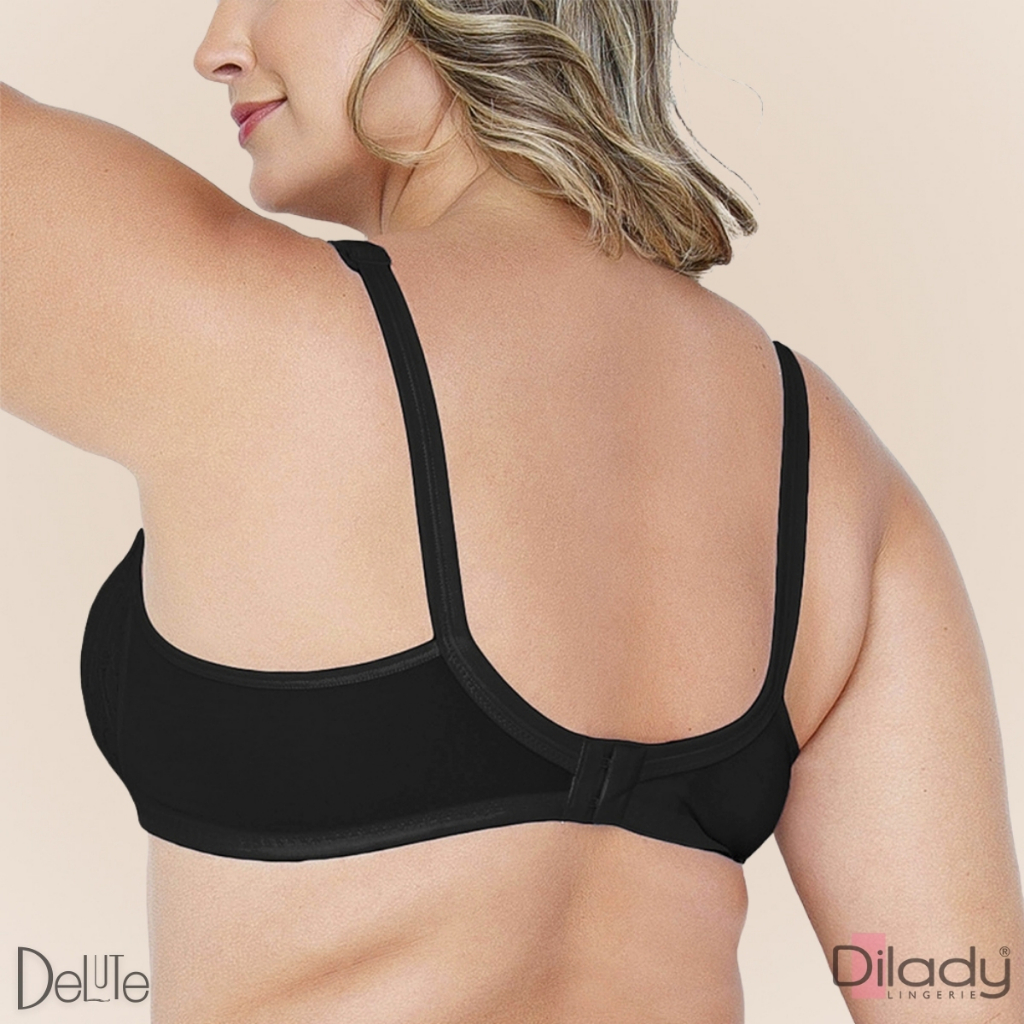 Detalhes do Sutiã Feminino Dilady com Aro Sustentação Reforçada Confortável para Seios Volumosos e Uso Diário