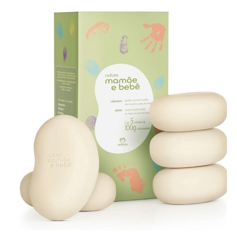 Delicadeza em Barra: Sabonete em Barra Mamãe e Bebê Natura
