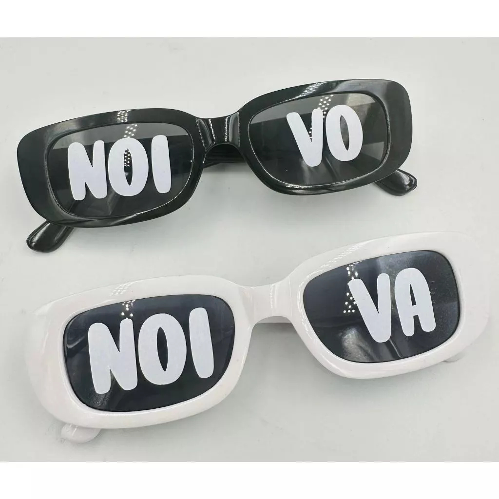 kit 2 Óculos De Sol Retro NOIVA NOIVO FRASE FORMA Casamento Festa em Oferta na Shopee