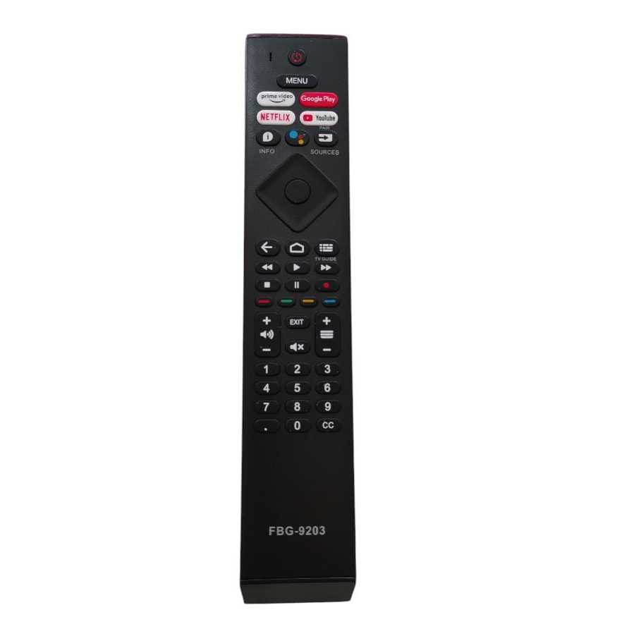 Controle Remoto Para Tv Philips Smart Uhd 4k Led 50PUG7406/78 55PUG7406/78 FBG-9203
