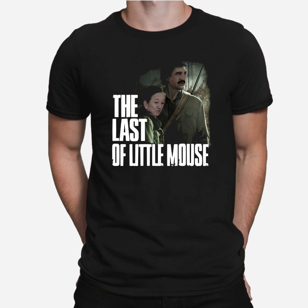 Camiseta Meme The Last Of Us Camisa The Last Of Little Mouse Marquito Ellie Ratinho