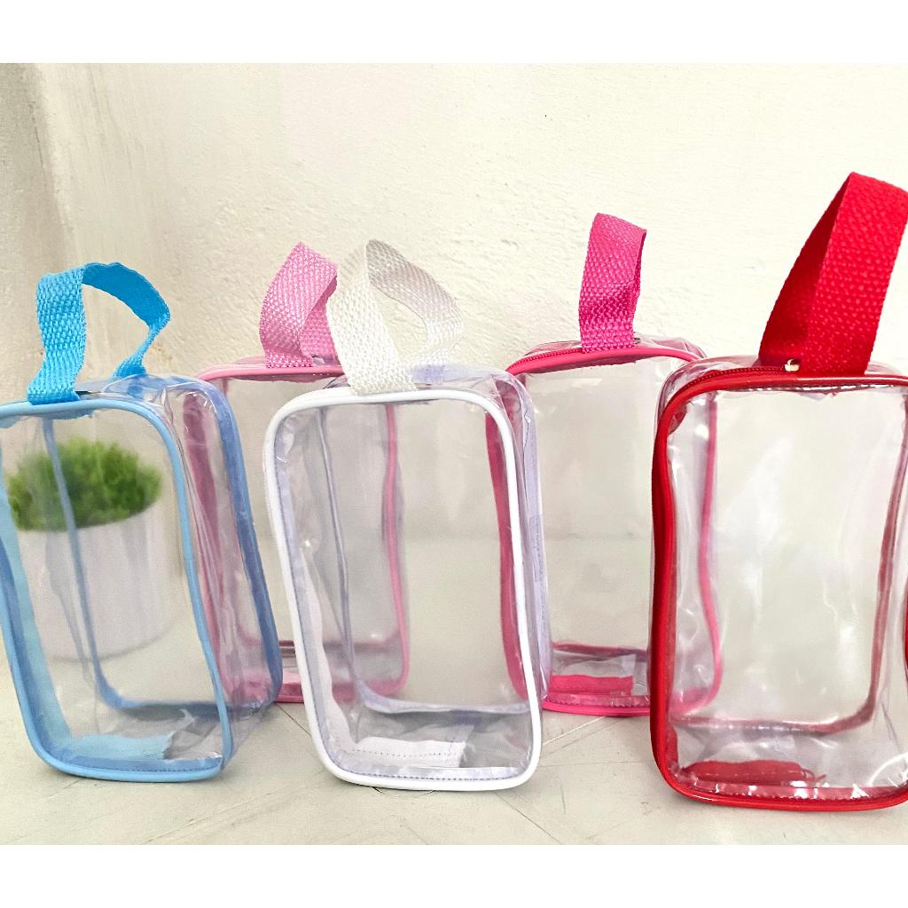 10  Estojos necessaires transparentes para lembrança de festas