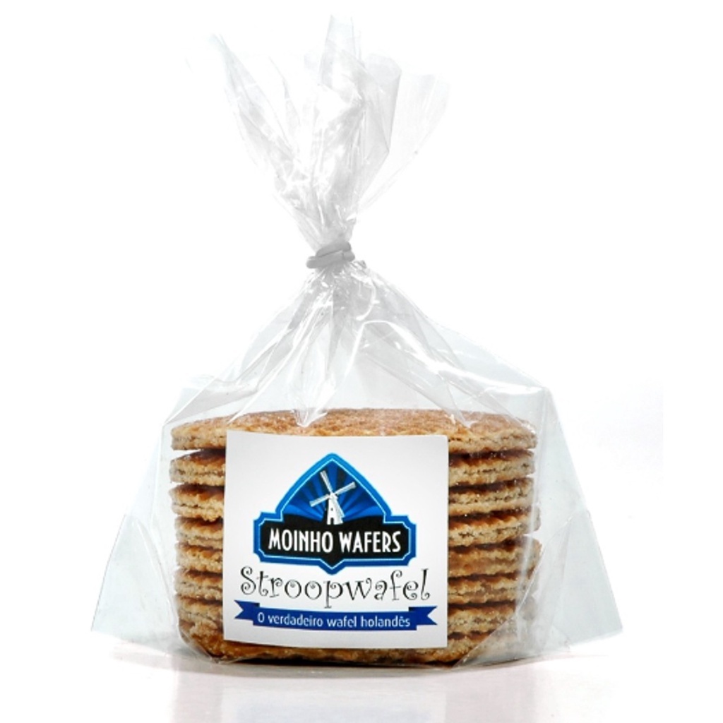 Kit 3 Pacotes de Stroopwafel Moinho Wafers - Biscoito Tradicional Holandês 230 Gramas Cada Pacote