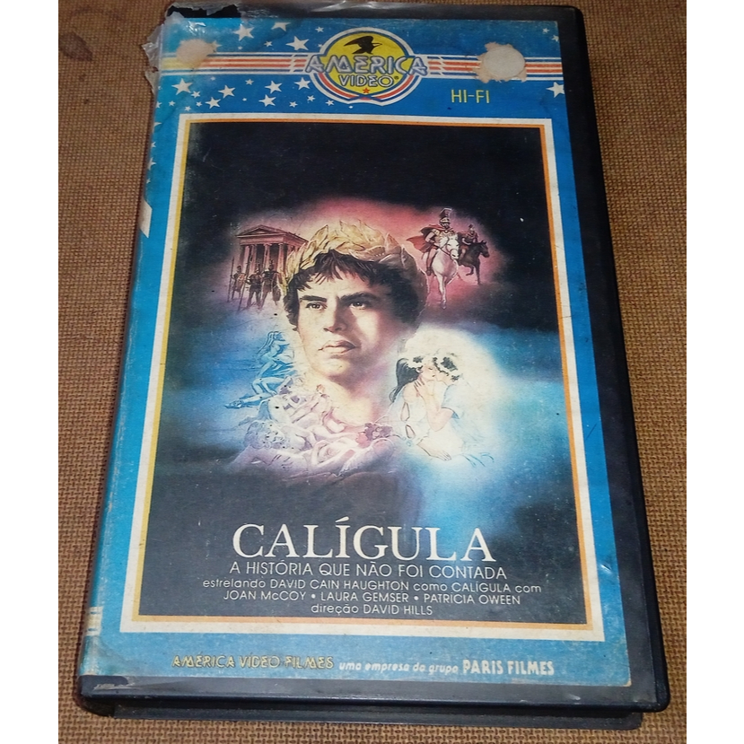 Calígula - A História Que Não Foi Contada VHS - Joe D'amato Laura Gemser