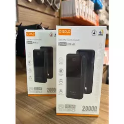 Carregador Portátil Powerbank 10000/20000mAh 22.5W Entradas Led Indicativo de Bateria BTE-35