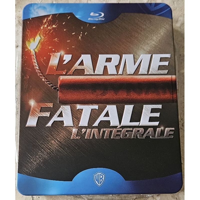 Blu-ray Coleção Máquina Mortifera 5 discos (metal case/usado)