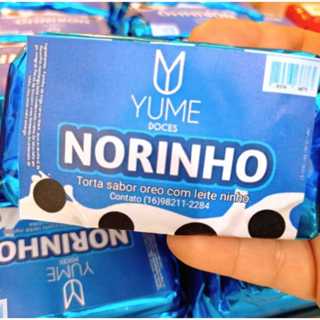 KIT 2 barra NORINHO (sabor óreo com ninho) em Oferta na Shopee