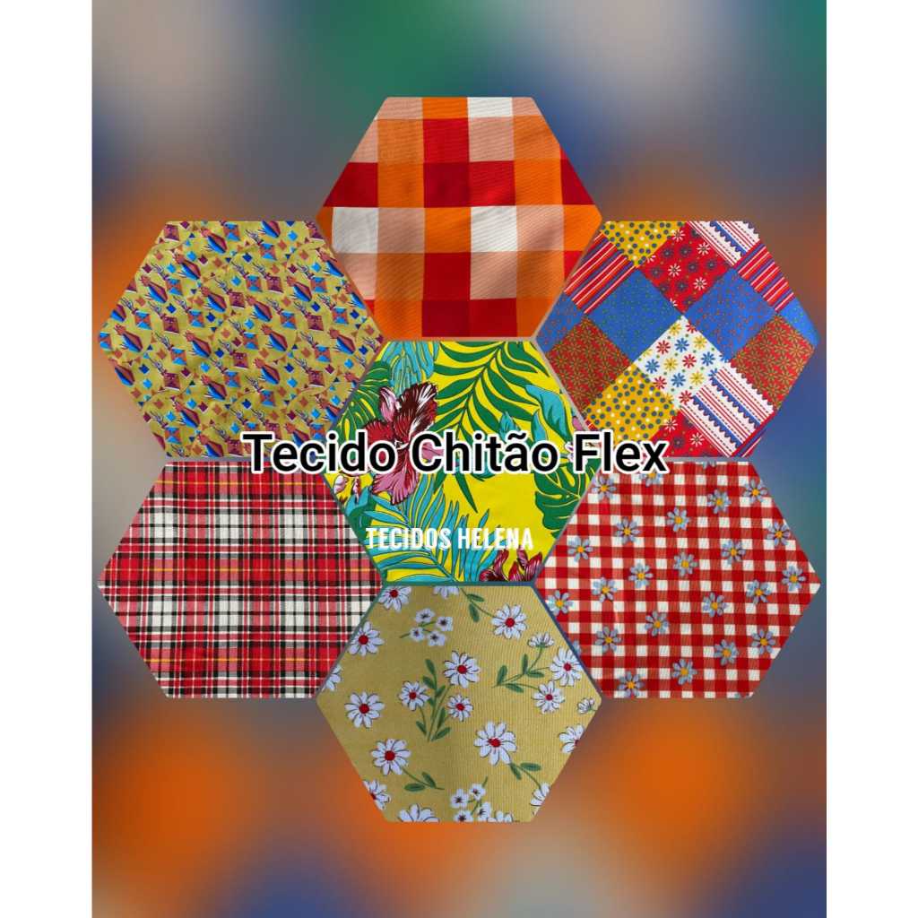 Tecido chitão flex  2mts x1.50mts em Oferta na Shopee