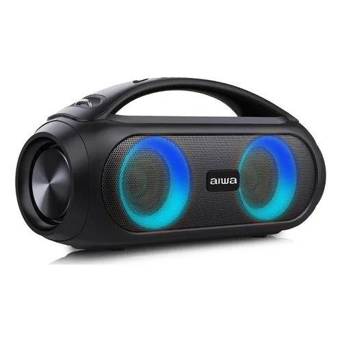 Caixa De Som Aiwa Boombox Aws-bbs-02-a Preto