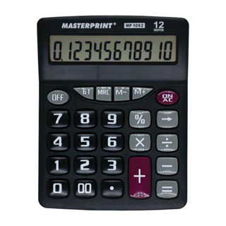 Calculadora Eletrônica  Manual  12 Dígitos  - Masterprint em Oferta na Shopee