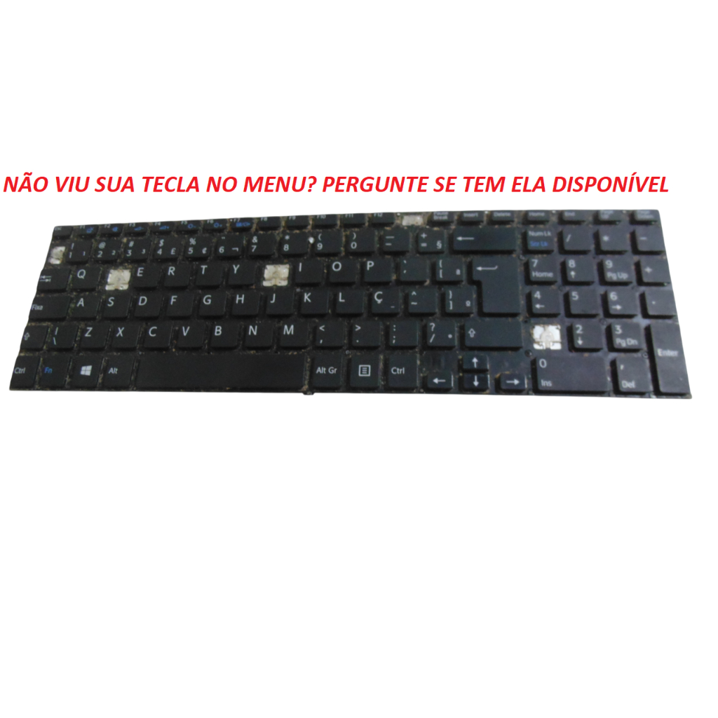 1 Tecla Avulsa Do Teclado Notebook Sony Vaio Svf152c29x
