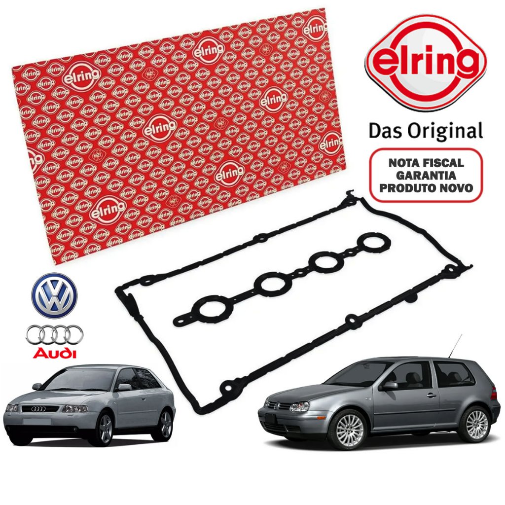 Junta Da Tampa De Valvulas Volkswagen Golf GTI 1.8 Turbo Audi A3 A4 A6 PASSAT 1.8 20V TURBO ELRING em Oferta na Shopee