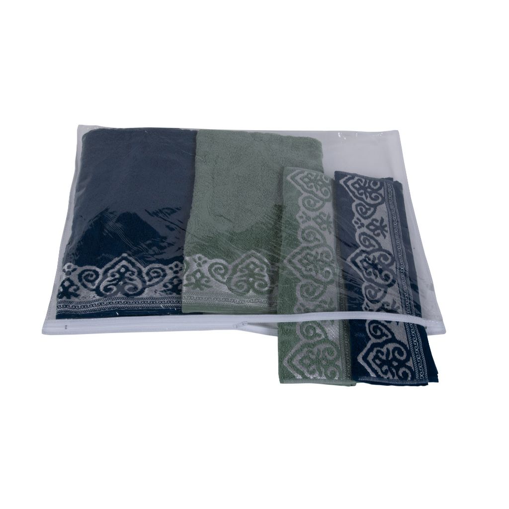 Kit 10 Saco Organizador Multiuso Lençol Casal e Queen 55 X 49 De Pvc Com Ziper