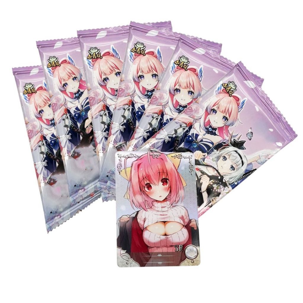 Cartas Anime Goddess Story Booster Colecionáveis Importado 5 Cards Lacrado Coleções Sortidas em Oferta na Shopee