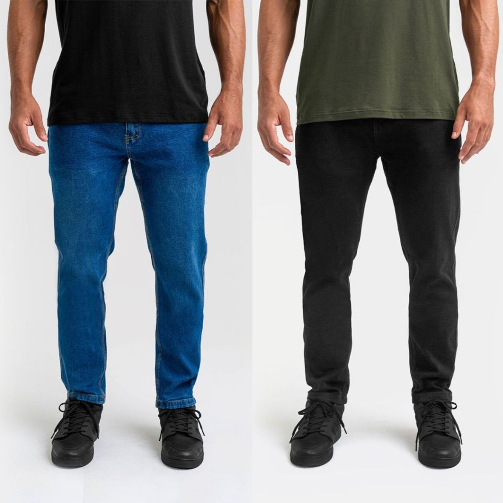 Calça Jeans Legion 3.0 Invictus Masculina Tática Preto ou Azul