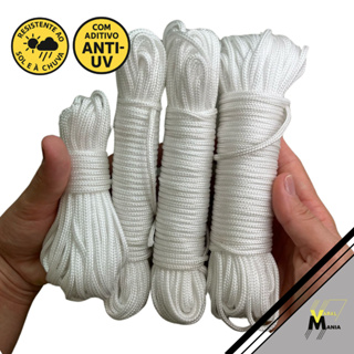 Corda Varal Trançada Resistente com Aditivo Anti UV em Oferta na Shopee