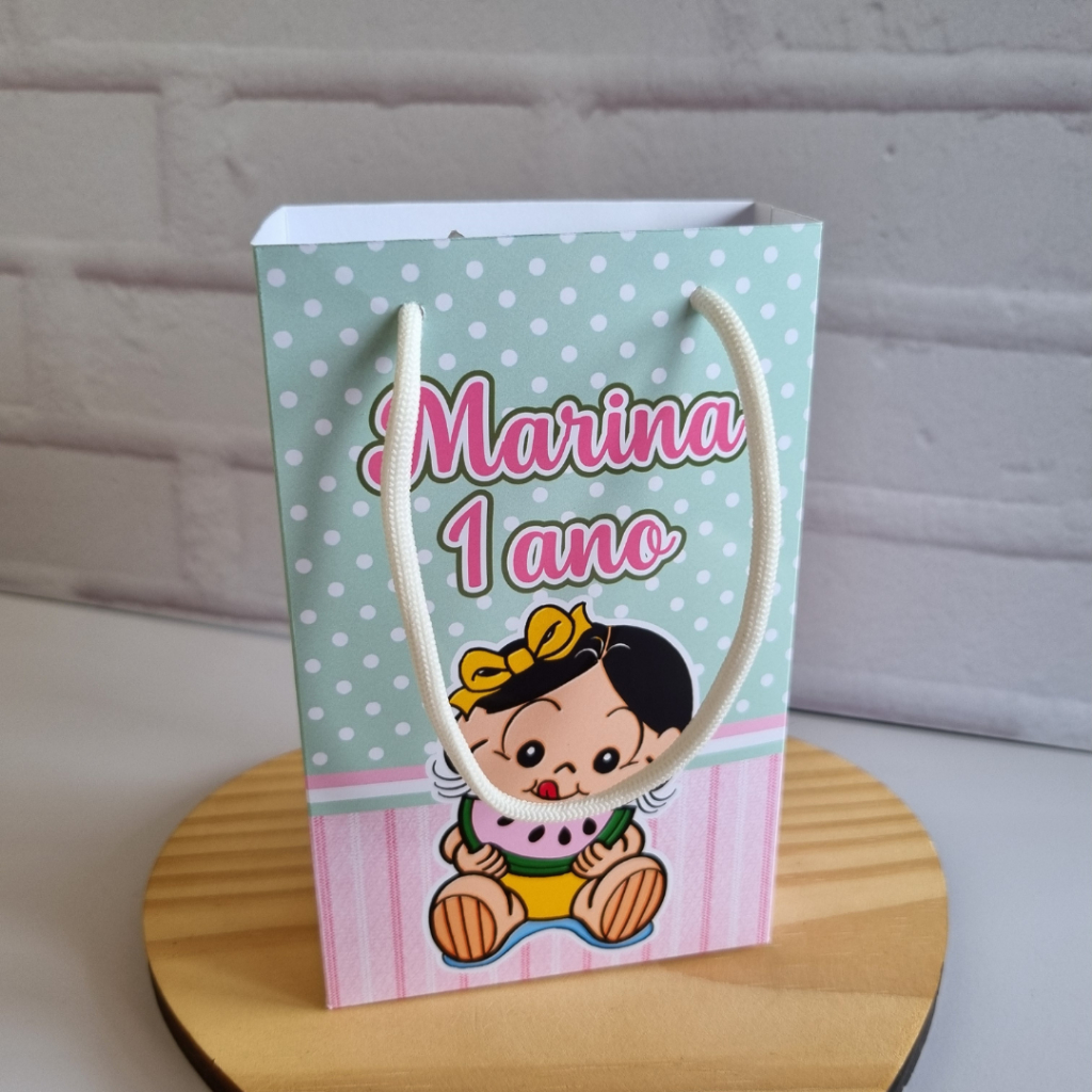 Sacolinha Surpresa Magali Baby Candy - PEGUE E MONTE - Lembrancinhas - Festa Infantil em Oferta na Shopee