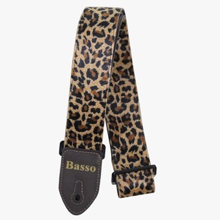CORREIA BASSO SINTÉTICO ANIMAL PRINT ONÇAVIOLÃO GUITARRA CAVAQUINHO BAIXO UKULELE ALÇA CINTA ESTAMPADA