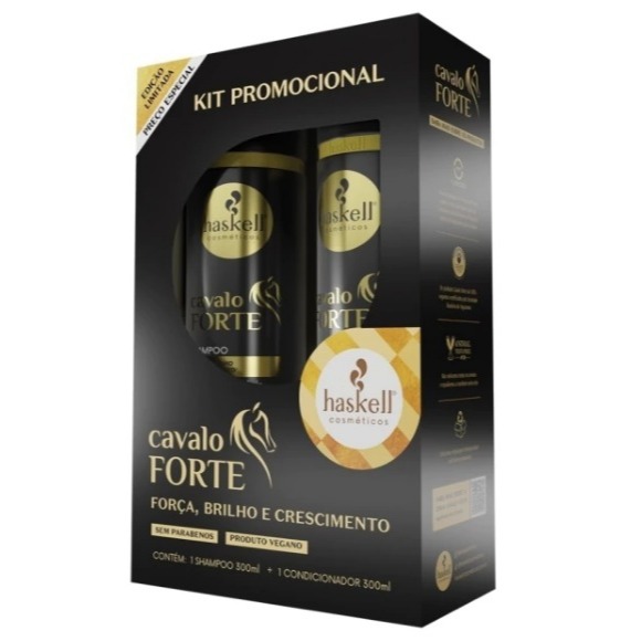 KIT PROMOPACK CAVALO FORTE 300ML: SHAMP + COND