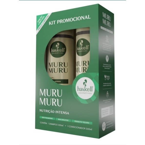 KIT PROMOPACK MURUMURU 300ML: SHAMP + COND