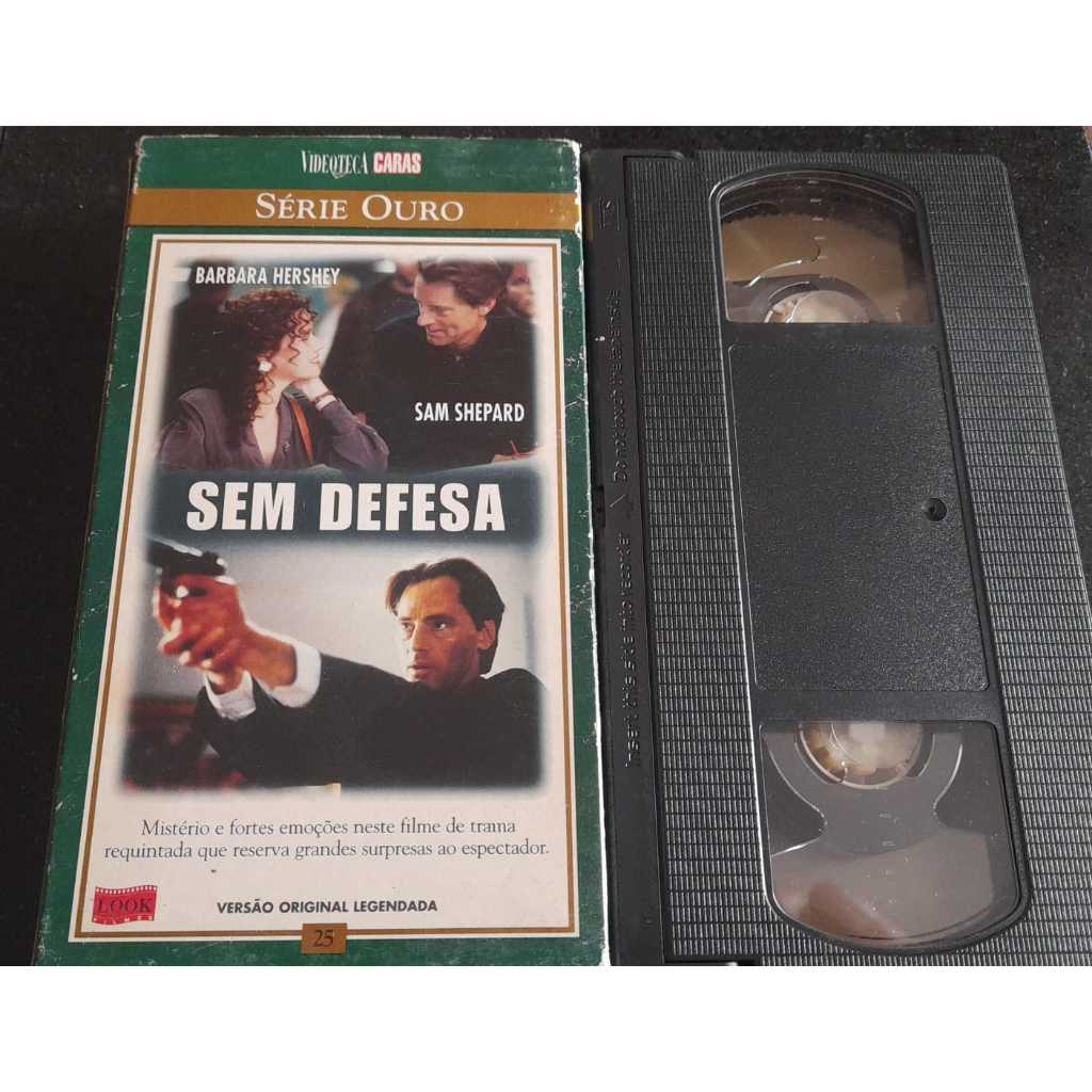 Sem Defesa Vhs Videoteca Caras Série Ouro