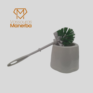 1 ESCOVA SANITARIA COM SUPORTE GRANDE PARA LIMPEZA VASO SANITARIO (WC) em Oferta na Shopee
