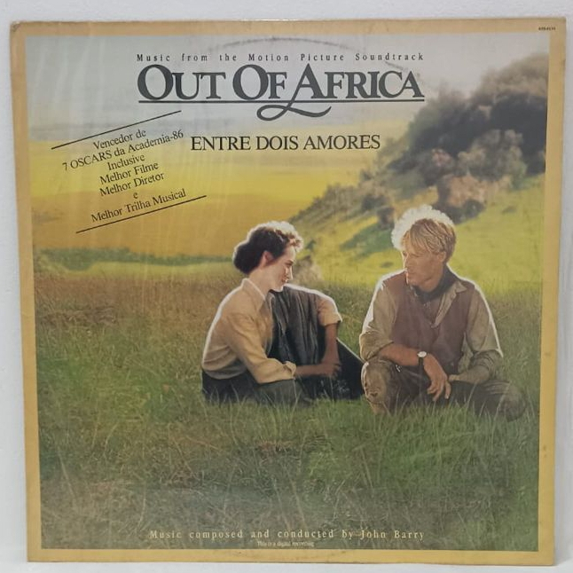 Vinil Out Of Africa - Trilha sonora do filme Entre dois amores