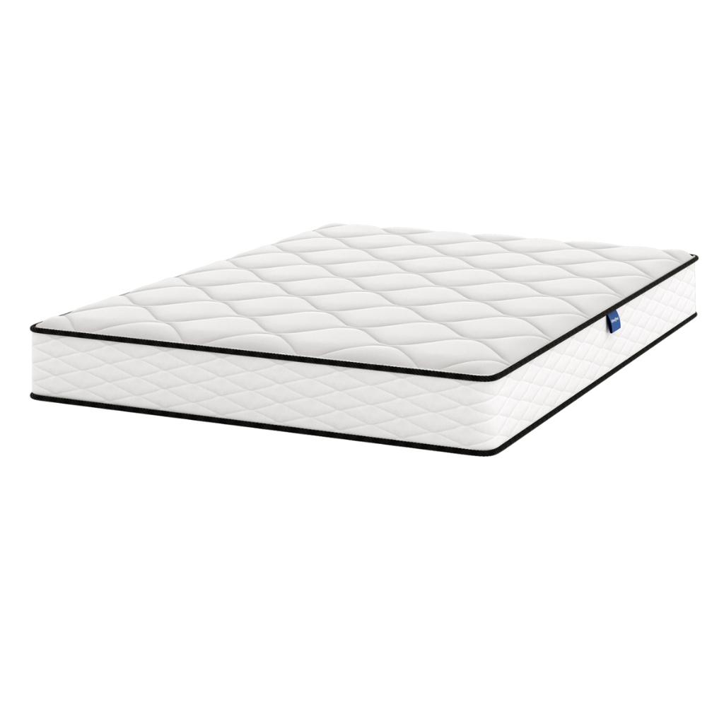 Colchão Casal Espuma D33 Firme 138x188x18 Branco E Preto Dupla Face Thais Umaflex - Home & Living