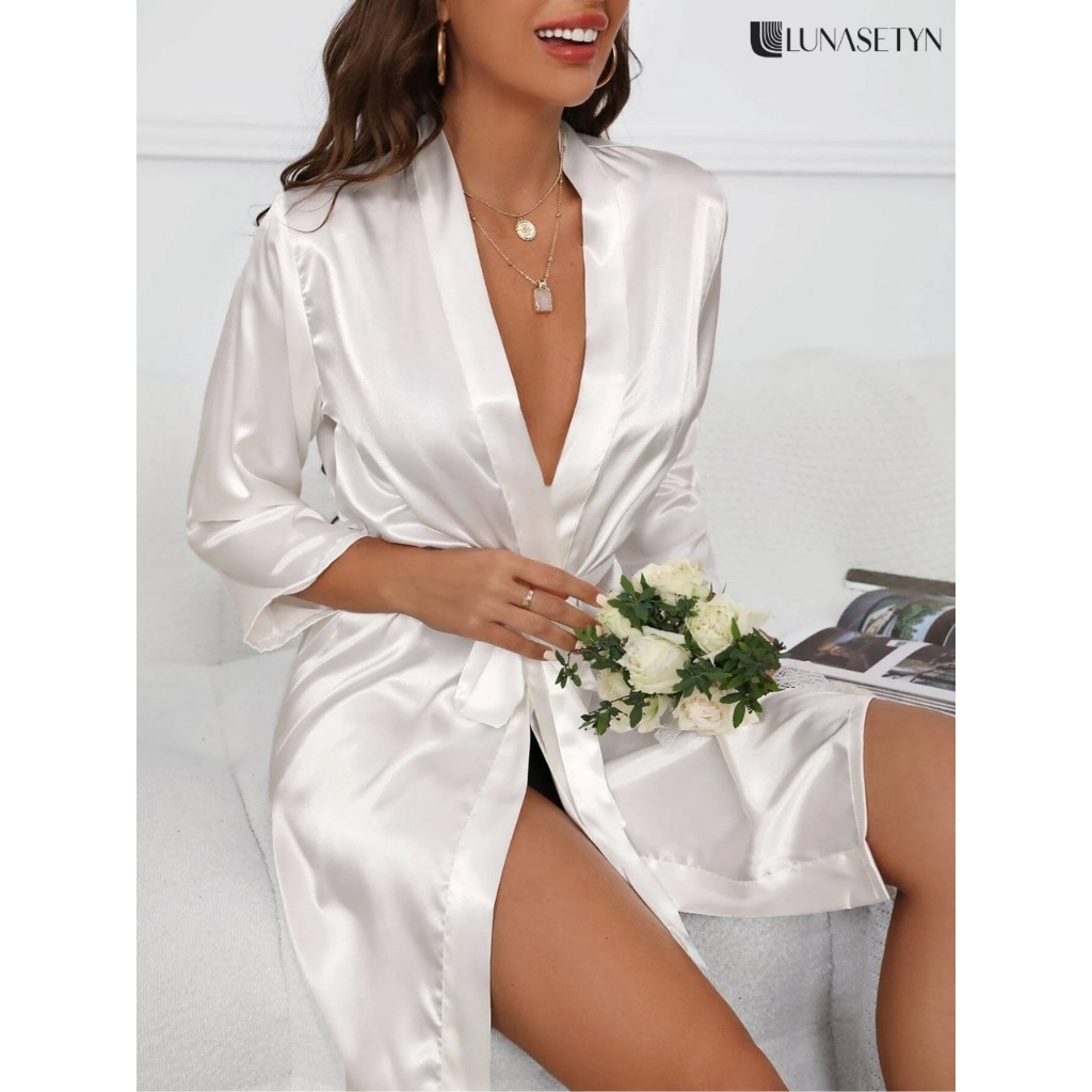 Robe de Cetim Luxo – Conforto e Elegância