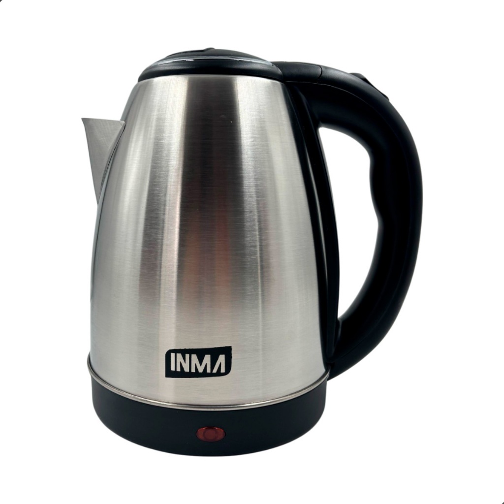 Imagem Chaleira Elétrica Inox Portátil 1,8l Jarra Térmica Esquenta Chá Ferve Água Rápido Inma 110v ou 220v
