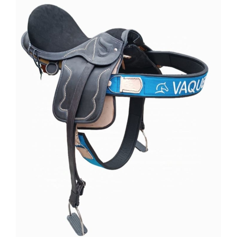 Sela Selin Cavalo + loro + conjunto 15 polegadas vaqueiro em Oferta na Shopee