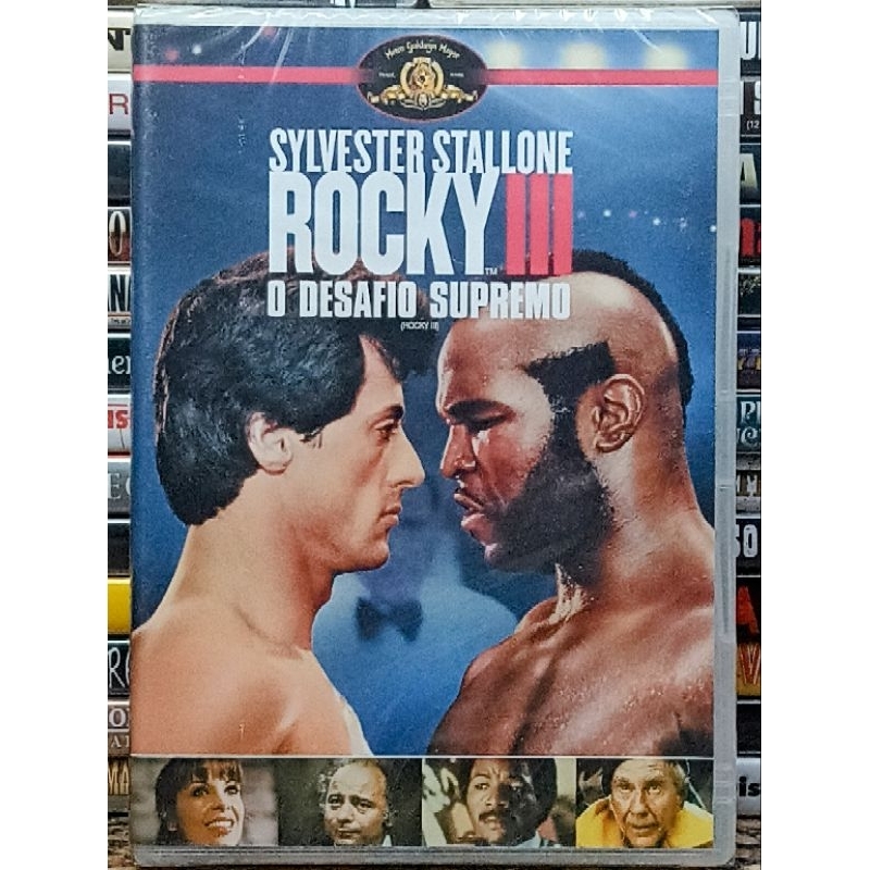 DVD Rocky III 3 - O Desafio Supremo - Edição ORIGINAL - Sylvester Stallone - Ação Novo Lacrado