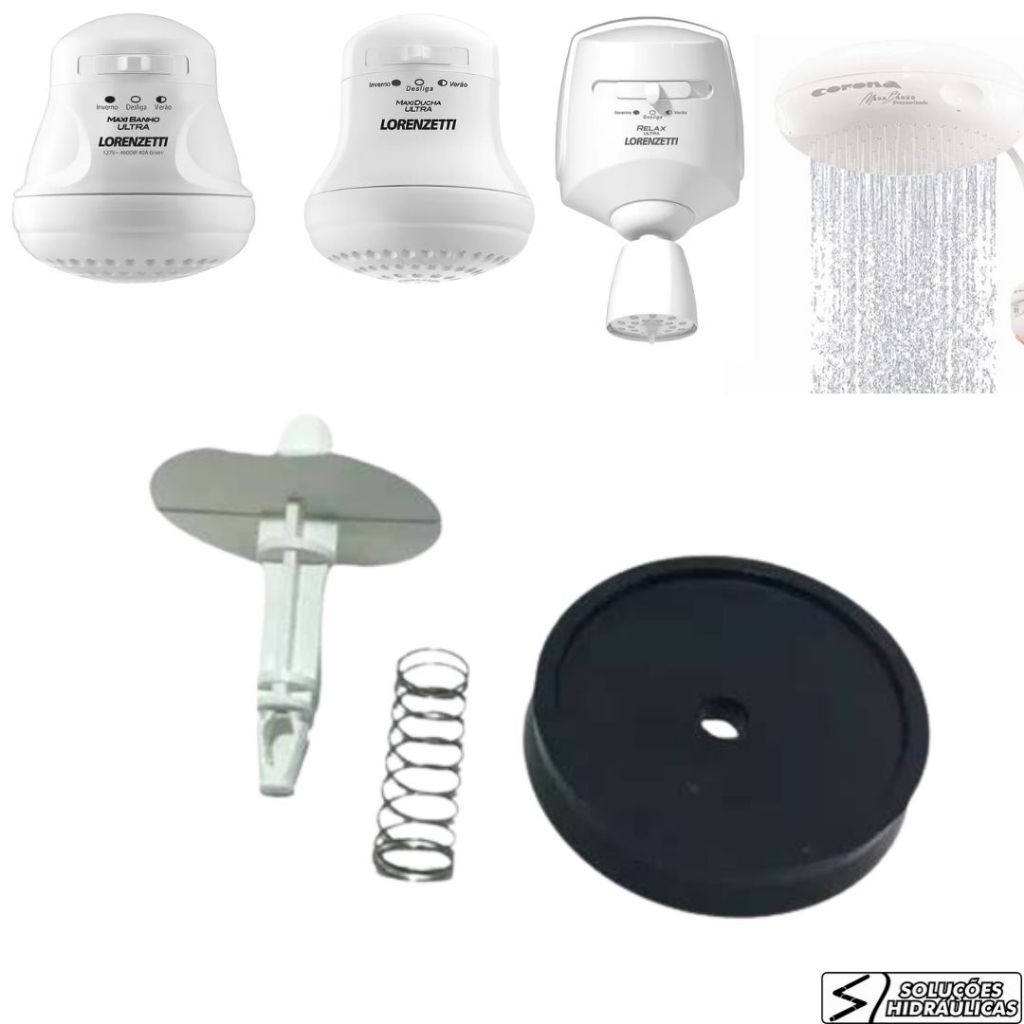 DIAFRAGMA ACIONADOR MAXI BANHO/MAXI DUCHA/T43/JET SET3/RELAX/BIG BANHO/MEGA BANHO - LORENZETTI em Oferta na Shopee