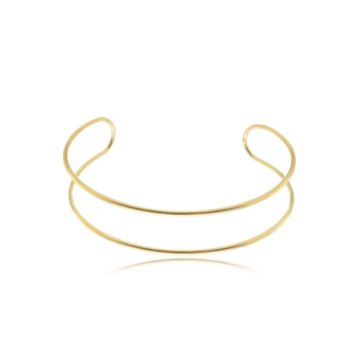 Bracelete Zen Banhado a Ouro (SEMIJOIA)
