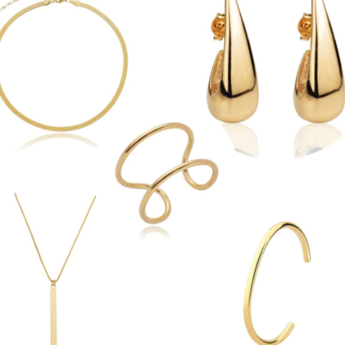 Kit Classic Girl Banhado a Ouro (SEMIJOIA)
