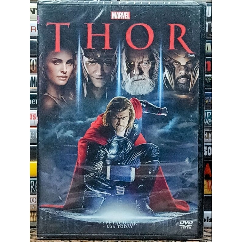 DVD Thor - Edição ORIGINAL Marvel - Chris Hemsworth / Tom Hiddleston - Ação Aventura - Novo Lacrado